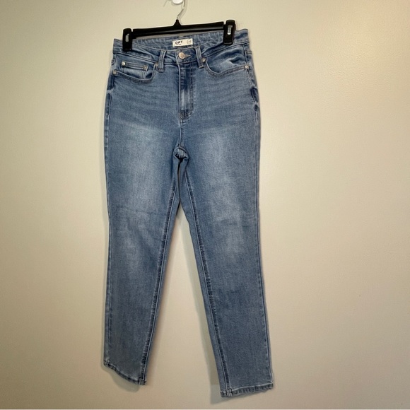 Oat Denim - Women's High Rise Blue Jeans